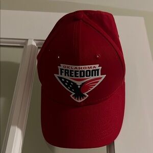 Red Oklahoma Freedom Cap
